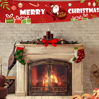 Kalėdų Laiškas Reklama Atostogų Šalis Dress up Atmosferą Arenoje Išdėstymas Petnešomis