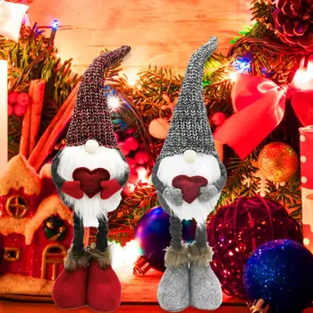Kalėdų Santa Gnome Pliušinis Lėlės Skandinavijos Tomte Šiaurės Švedijos Kalėdų Elf Nykštukas, Kalėdų Eglutės Kabantys Papuošalai Lėlės