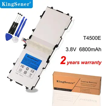 KingSener T4500E T4500C Bateriją, Skirtą Samsung Galaxy Tab 3 10.1 P5200 P5210 P5220 P5213 GT-P5200 SP3081A9H 6800mAh