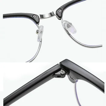 Kompiuterio akinių, Stabdžių Mėlyna Šviesa Taurės Vyrų 2020 Retro Trumparegystė Optinis Aišku, akiniai rėmeliai Moterų padirbtus akinius