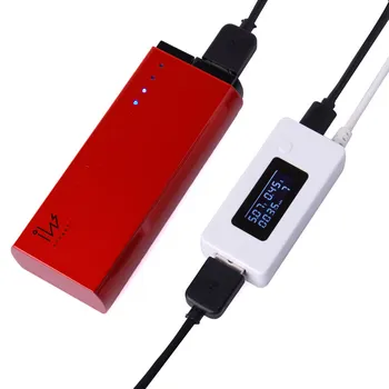 LCD USB Įkroviklio Talpa Dabartinis Įtampos Testeris, Matuoklis telefono maitinimo bankas