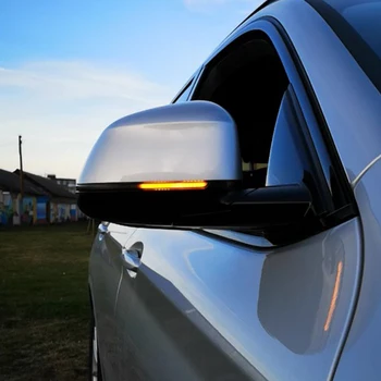 LED Dinaminis Posūkio Signalo Indikatorių Tekančio Vandens Indikatorių Mirksi Šviesos 2018 2019 2020 BMW X3 X4 X5 X6 X7 G01 G02 G05 G06 G07