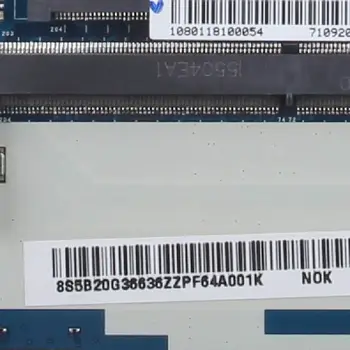 LENOVO Ideapad G40-70 NM-A272 5B20G36636 SR1EF I3-4030U DDR3L Nešiojamojo kompiuterio motininės Plokštės visą bandymo darbas