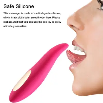 LEVETT Liežuvio Vibratorius Moterims Lyžis Klitorio Sekso Žaislai Dildo Spenelių Žodžiu Klitorį Stimuliuoja Masturbuotis Suaugusiųjų Erotika Sexshop