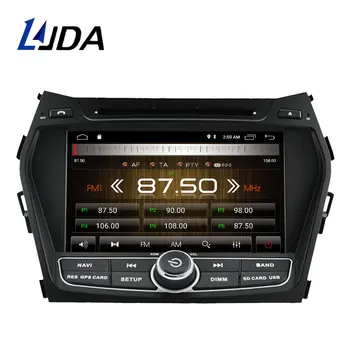 LJDA Android 10.0 Automobilių dvd grotuvas Hyundai IX45 SANTA FE 2012 m. 2013 m. m. Automobilio Radijo, gps navigacija, multimedia stereo garso WIFI
