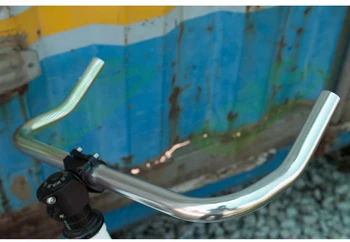 Lengvas bėgių dviratį rankenos aliuminio lydinio bullhorn dviračių rankena barai lenktynių dviratis išlenktas baras statomieji barų 400*25.4 MM