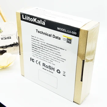 Liitokala lii-500 LCD), 3,7 V/1.2 V AA/AAA 18650/26650/16340/14500/10440 Baterijų Kroviklis su ekrano /Patentų lii500