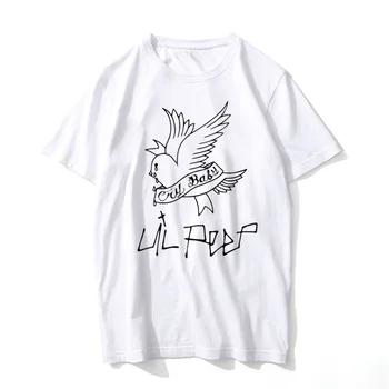 Lil peep Marškinėliai Vyrams Vasaros Grafinis Tees rap reperis t-shirt Vyrai hip-hop ' hiphop hip-hop lil peep T marškinėlius