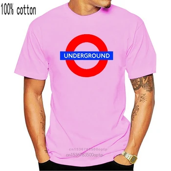 Londono Metro Tee Marškinėliai VYRIŠKI T Shirts Vasaros Stiliaus Mados Grobis Vyrų T Marškinėliai VYRIŠKI 2017 Naujausias Viršuje Tee 032054