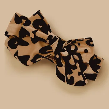 Mados rudens ilgomis rankovėmis su gobtuvu laišką outwear kailis hoodie ilgai leopard kelnes kaspinai bamblys vaikams vaikiški drabužiai rinkiniai 3pcs