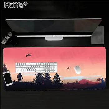 MaiYaCa, Naujos Konstrukcijos Deep forest firewatch Žaidimų Žaidėjas stalas laptop Guma Pelės Kilimėlis Nemokamas Pristatymas Didelis, Mouse Pad Klaviatūros Kilimėlis