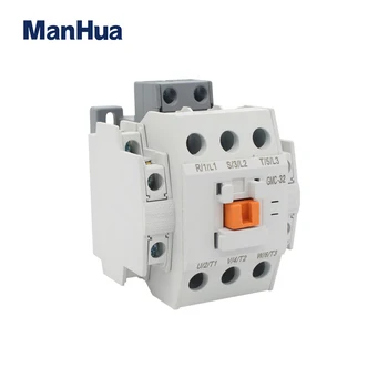 Manhua 3 fazių AC GMC-32 Kontrolės Galios Signalo Elektros Magnetinių Kontaktoriaus