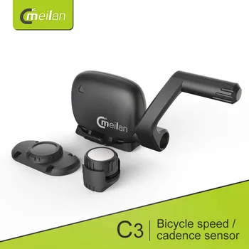 Meilan C3 Wireless Speed / Cadence Jutiklis atsparus Vandeniui Bluetooth BT4.0 sensore