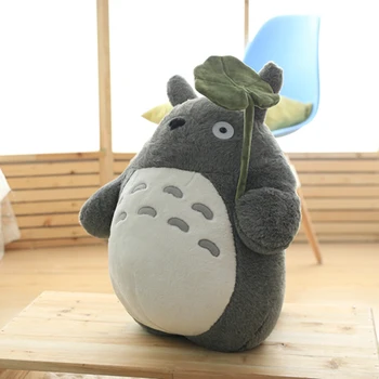 Mielas Japonija Tonari No Totoro Gyvūnų Pliušinis Lėlės Minkštas Įdaryti Žaislas Apdaila Su Pagalvę Gimtadienio Dovanos Vaikams Ir Merginos