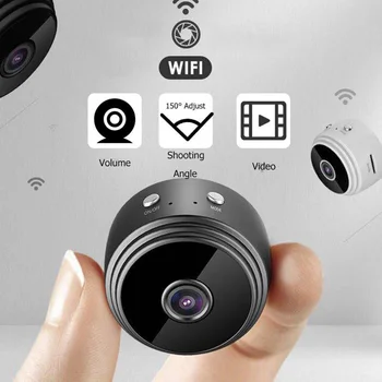 Mini A9 Wifi, Kamera, Lauko Night Versija Mikro Kamera, Vaizdo Kamera Balso, Vaizdo Magnetofoną, Saugumo Hd Wireless Mini Kameros