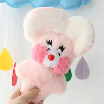 Minkštas Korėja Ins Kavinė Mimi Pelės Pliušinis Lėlės iškamša Pink Bunny Didelis Ausų Raudoną Skruostą Žaislai Vaikams Gimtadienio Dovana Mergaitės