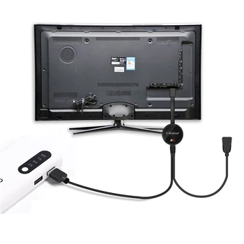 Mirascreen G7 Plius 4K 2.4 G / 5G Wireless TV Stick AirPlay, DLNA HDMI suderinamus Wifi Dongle Imtuvą 