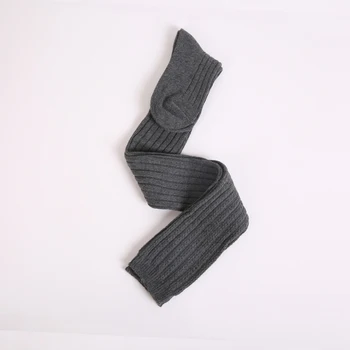 Moterų Megzti Ilgas Kojines Dėvėti Lauko Orui Virš Kelio Kojinės Moteriškos Sportinės aprangos Stora Vertikaliai Dryžuotas aukštakulniais kojinės