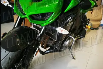 Motociklas Juodos Spalvos Metalinė Variklio Apsauga Crash Bar Kawasaki Z1000 2010 2011 2012 2013 2016 2017