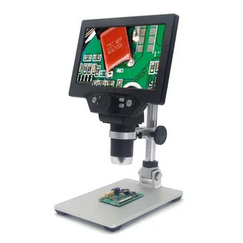 Mustool G1200 12MP 1-1200X Skaitmeninis Mikroskopas su 7 Colių HD LCD Ekranas 500X 1000X Mikroskopai Nuolat Amplifikacijos didinamasis stiklas