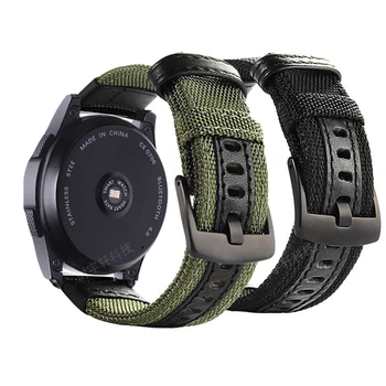 Nailono ir Odos Watchband Už Huawei Žiūrėti GT2 Pro Naujas Smart Watchband 22mm Apyrankę Juosta Dirželiai Huawei GT 42mm GT 2 Pro 46mm