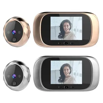 Naktinio Matymo Durų Akutė Kamera, 2.8 colių Skaitmeninio Doorbell Viewer Durų Bell Akutė Viewer Vaizdo Naktinio Matymo