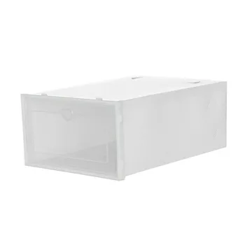 Naujas 6Pcs Batai Lange Apversti Sutirštės Stalčių Atveju Plastikiniai Batų Dėžės ant kitos Dėžutės, Batų Organizatorius Laikymo dėžutė avalynės, Batų Džiovykla