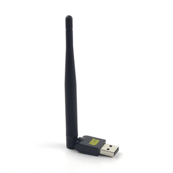 Naujas Atvykimo USB WiFi V8 USB Wifi su Antena Dirbti Freesat V7 V8 Serijos Skaitmeninės Palydovinės Imtuvas ir Kitų Set Top Box FTA