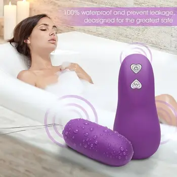 Naujas Belaidis Nuotolinio Valdymo Vibratorius, Šokinėja Kiaušinių Kulka Multi-Greičio Klitorio Massager Sekso Žaislas, lytinių organų, krūtinės G-taško stimuliacija