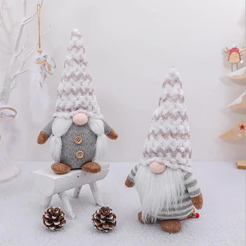 Naujųjų Metų Rankų Darbo Kalėdų Gnome Švedijos Figūrėlės Atostogų Dekoracija Dovanos
