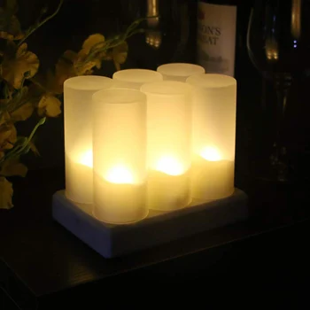 Naujųjų Metų Žvakės Baterija Led Arbata Žibintai Flameless Žvakių Mirgėjimas Žvakių Šviesoje Namuose vestuves decorativas žvakės