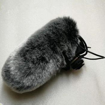 Negyvų Kačių RODE Videomic Pro+ VMP Balso Įrašymo Pen Lauko Vėjo Dengiamasis Skydas Furry Priekinio stiklo priekinio, galinio Stiklo apsauginės ausinės Mikrofonai