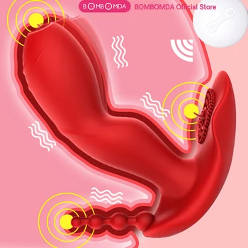 Nešiojami Dildo Vibratorius Kalba Lyžis G-taško, Klitorio Stimuliavimo Vibratorius ir Nuotolinio Valdymo Kelnaitės Vibratorius, Sekso Žaislai Moterims