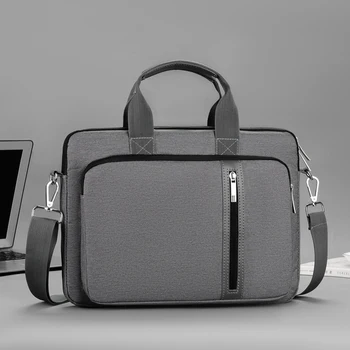 Nešiojamojo kompiuterio krepšys Rankovės Atveju MacBook 13.3 14 15.6 colių rankinėje peties sąsiuvinis Crossbody krepšiai vyrų verslo 