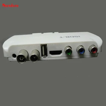 Nsendato Mini ISDB T Skaitmeninis antžeminis Imtuvas HD Video Converter ISDB-T Antžeminės Set Top Box, TV E Monitorius CRT/LCD