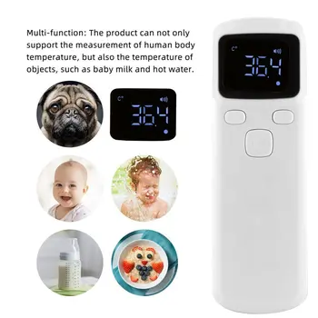 OUTAD Kūdikių Termometras Infraraudonųjų spindulių Skaitmeninis LCD Kūno Matavimo Kaktos, Ausies, Ne-Kreipkitės Suaugusiųjų Karščiavimas IR Vaikų Termometro