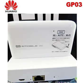 Originalus, Atrakinta Huawei GP03 3G Wifi Router 42mbps Su SIM Kortelės Lizdą, palaikomas USB Prievado WCDMA 900/2100MHZ
