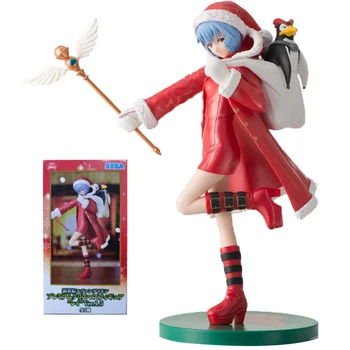 Originalus EVA Ayanami Rei Anime Veiksmų Skaičius, Žaislai, Kalėdų Kostiumai Originali 35454 Kolekcines, Statulėlės Statula Modelis 23cm