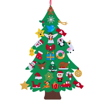 PASIDARYK pats Jaučiau, Kalėdų Medžio Durys, Sienos Kabantys Papuošalai Kalėdų Dekoracija Namuose Dirbtinis Medis Vaikams, Žaislai Naujųjų Metų Dovanos