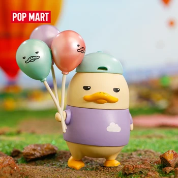 POP MART Duckoo Plaukioja Serijos Blind Lauke Mielas Kawaii Vinyle Žaislinių figūrėlių Nemokamas Pristatymas