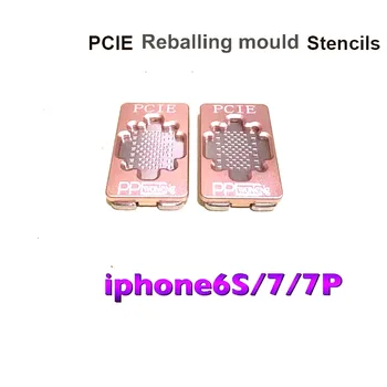 PPD BGA Lustai Reballing Rinkinys Trafaretai iPhone 6S 6 Plius 6SP 7 A7 A8 A9 A10 CPU, Ram Viršutinės Apatinės Reball Alavo Pasodinti Pelėsių