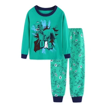 Pajama Komplektai Sleepwear mergaičių naktiniai marškiniai, pižamos rinkiniai vaikams nightwea berniukų pižama rinkinys vaikams kalėdų pižama pijama navidad 90-130cm medvilnės
