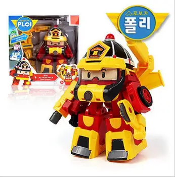 Pietų Korėjos Polly metamorphic robotas POLI Nardymo Oro Gelbėjimo ugniagesių patobulinta versija žaislai