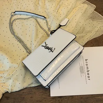 Prabanga Ponios Rankinėje 2019 Naujas Mados Atsitiktinis Grandinės Peties Messenger Bag Classic Prekės Ženklo Dizaineris Krepšys