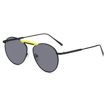 Prekės Dizaino Mados Akiniai nuo saulės Naujas Vyrų Moterų Metalo Saulės akiniai Derliaus Prabanga Sunglass UV400 Atspalvių Akių Oculos de sol