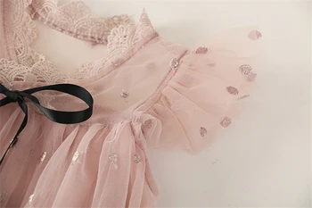 Princesė Mergina Tiulio Suknelė Vaikams Apsirengti 2020 M. Vaikų Vasaros Rankovių Drabužiai Mergaitėms Šalis Nešioti Mažai Kūdikių Drabužiai Vestidos