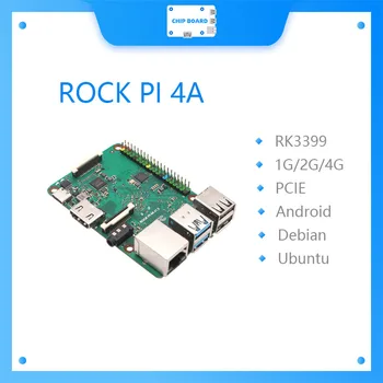 ROKO PI 4A V1.4 Rockchip Valdybos ARM Cortex Šešių Pagrindinių SBC/Vieno Kompiuterio Suderinamas su europos sąjungos Oficialusis Aviečių Ekranas
