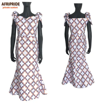Rudenį afrikos drabužių, ilgas, maxi suknelės moterims trumpomis rankovėmis ankara audinio dashi spausdinti suknelė plius dydis apranga A722583