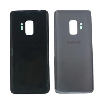 SAMSUNG Galaxy S9 Plus S9+ G965 SM-G965F S9 G960 SM-960F Stiklo Atgal Baterija Būsto Remonto Dangtis, Galinės Durys Atveju Pakeitimo
