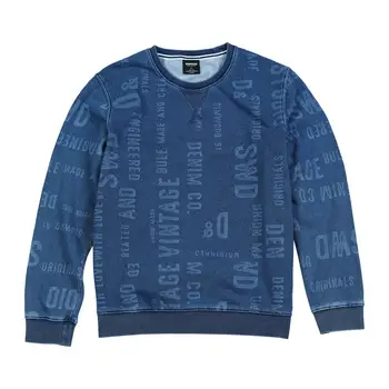 SIMWOOD 2020 m. pavasarį naują raidę spausdinti hoodies vyrų plius dydis o-kaklo, medvilnės puloveriai jooger mėlyna indigo sportiniai kostiumai SI980529